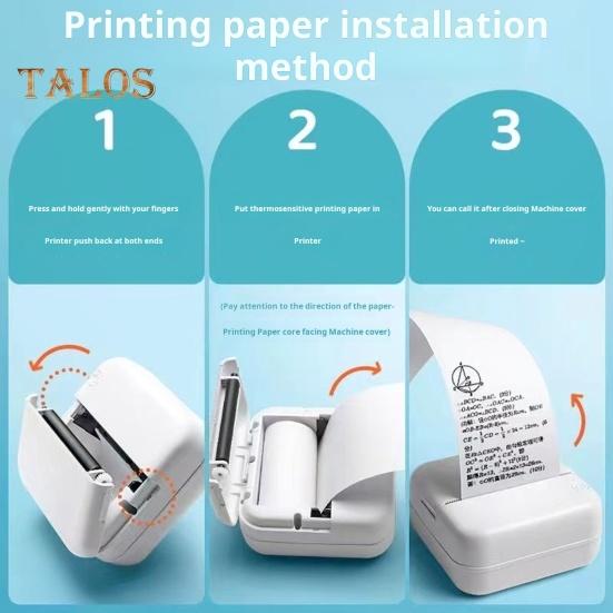 510pcs Camera Instant Kids Print Refill Paper Ecofriendly No Odor Universal Easy To Use Photo Printer Thermal Paper Rolls