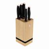 Zestaw noży w bloku bambusowym 6-ele BERLINGER HAUS Black Rose BH-2970
