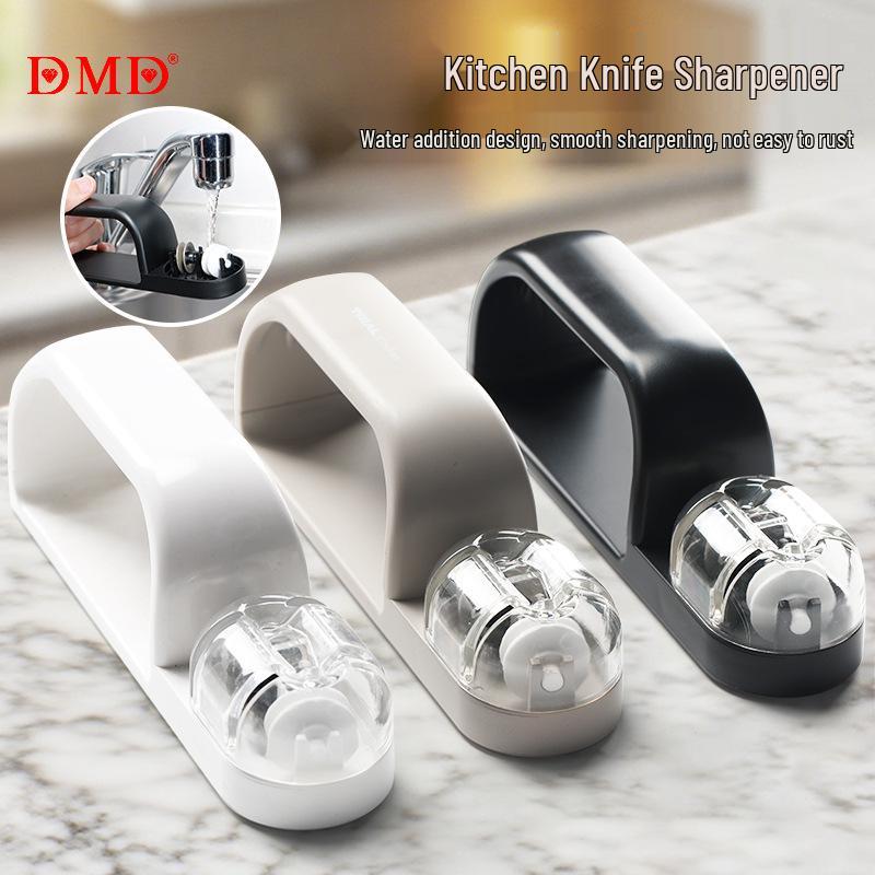 Home Kitchen Chef Knife Sharpener: Ceramic & Diamond Two-Stage Quick Sharpening Tool