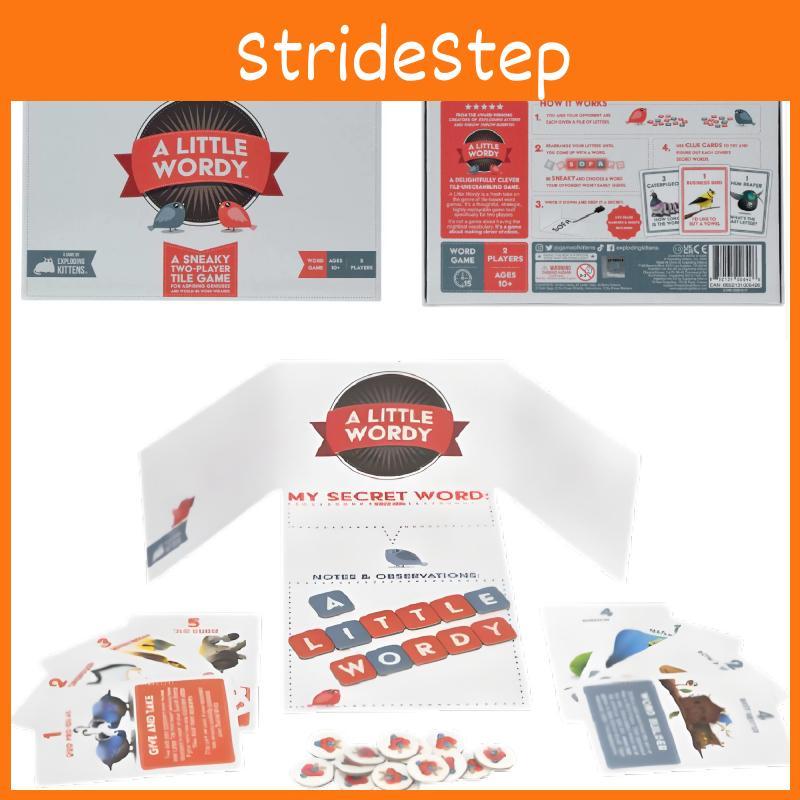 Wordy A Little By Exploding Kittens Card Games Adults Kids Family Board Game