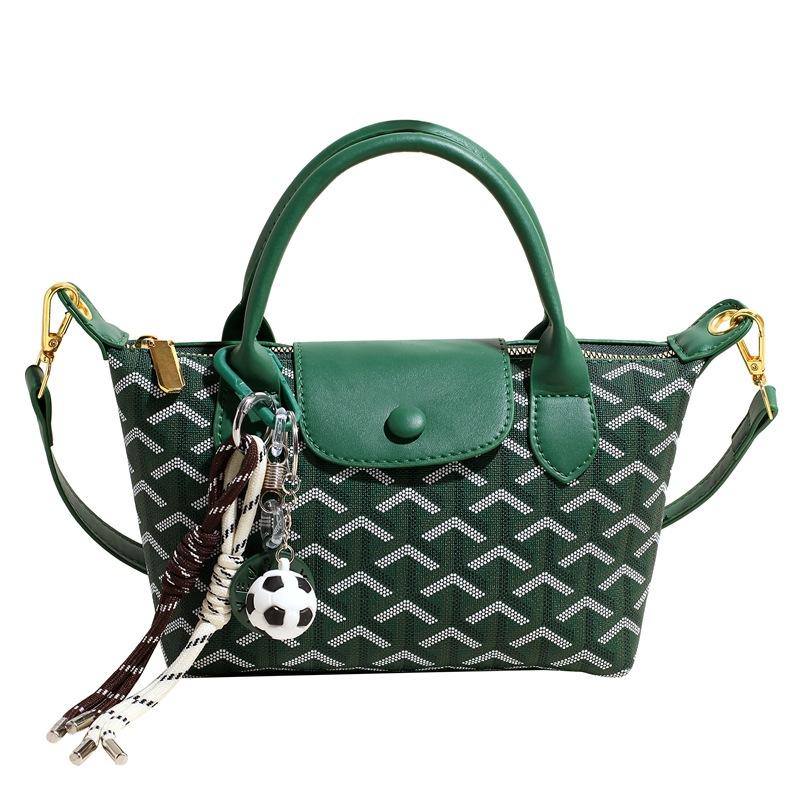 

Bags women s bags 2025 new Korean version fashion handbags ins Internet celebrities large capacity shoulder messenger bucket bag tide зелёный