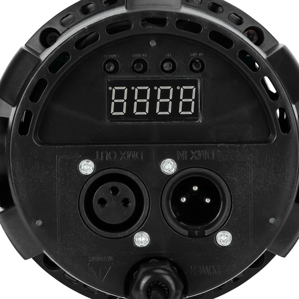 12LED RGBW Stage Lights with 512 Sound Control, Auto Master-Slave Mode, Remote Control for KTV Nightclub