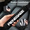 For Jeep Safety Belt Shoulder Cushion Anti-wear Protection Cover Grand Cherokee Wrangler JK Renegade Gladiator Compass AMT1