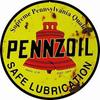 Vintage Pennzoil Sign Round Metal Poster for Home Decor Farmhouse Decor  Vintage Decor  Room Decoration