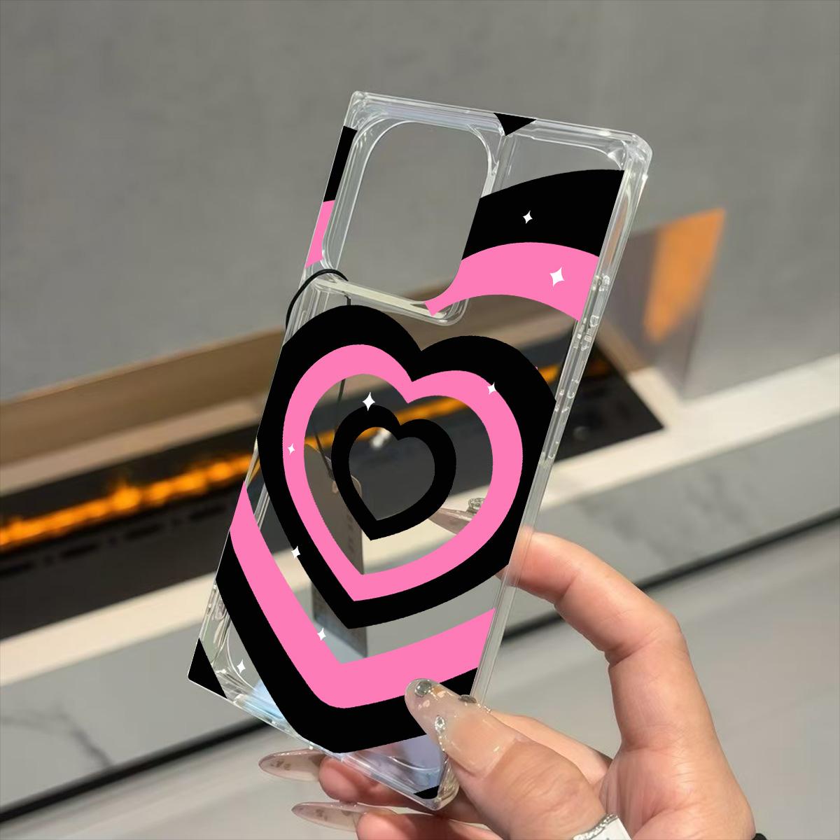 

Прозрачный квадратный чехол-бампер для iPhone 16 ProMax 14 Pro Max 12 11 15 Plus 13, защита от окисления, узор Окружён любовью iphone 11 ProMax