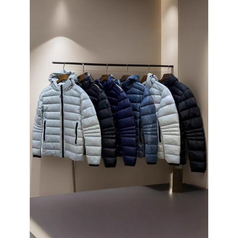 Big Goose high-end light down jacket autumn and winter men's and women's hooded casual versatile warm strap light jacket