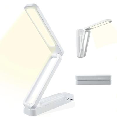 Foldable Desk Lamp, Eye-Friendly, Stand Lamp, Table Lamp, Hanging Lamp, Multi-Function, Touch Sensor, Cordless, Rechargeable, Reading Light, Stepless