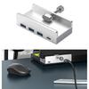4-Port USB 3.0 Hub Type C USB Splitter Adapter Clip type Multi Port Splitter with 5Gbps Fast Speed Data Transmission