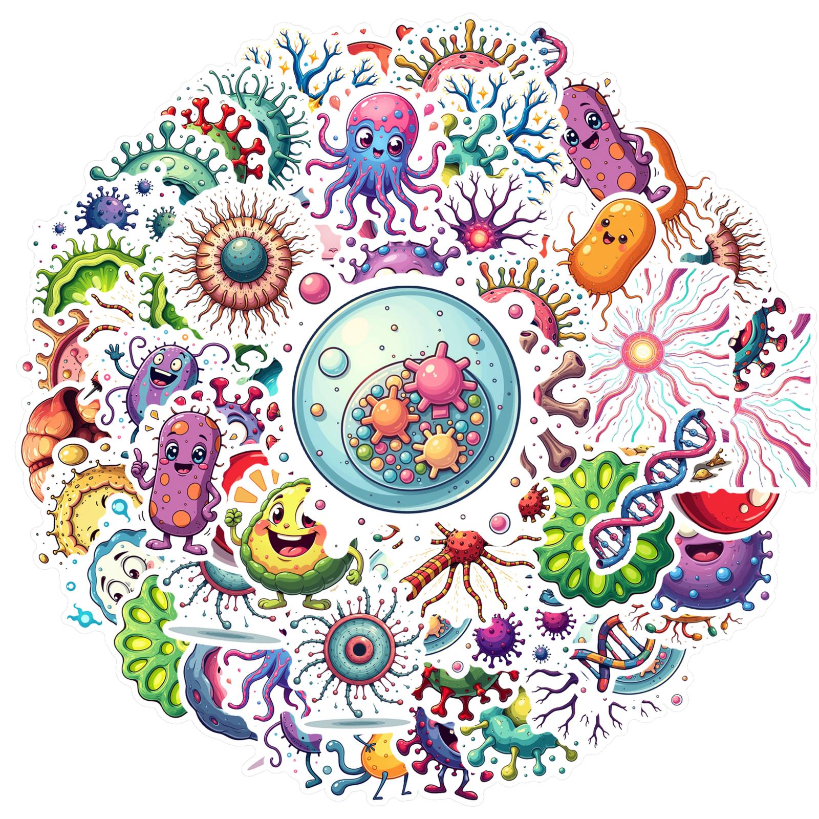 35pcs-100pcs Decals Cute Stationery Stickers Funny Stickers Stickers For Suitcase Laptop
