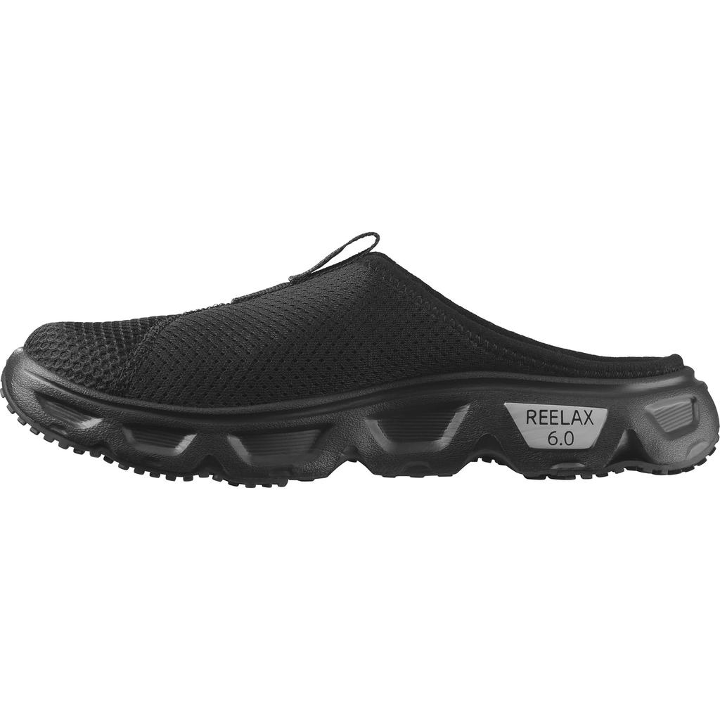 Salomon Trail Running REELAX SLIDE WOMEN Slide L47112400 cm 6.0 (Relax 6.0) Women's Black/Black/Alloy 24.0