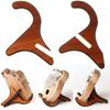 3 Styles Portable Wooden Foldable Holder Guitar Stand Rack Vertical Ukulele Display Musical Strings