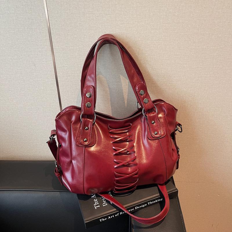 Women's High-End Large Capacity Versatile Tote and Crossbody Bag