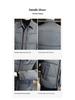 Herren Trendy Winter 2025 Daunenjacke - Strick-Patchwork, Kurze Länge, 90% Weiße Entendaunen, Kälteschutz Oberbekleidung