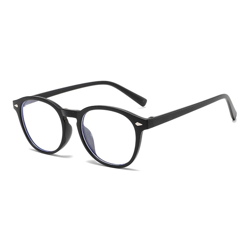 Anti-blue Light Glasses Exquisite Round Eyewear Women Men Simple Leisure Eyewear Blue Light Blocking Man Lady Computer Eyeglas