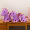 Colorful Unicorn Plush Toy Cute Rainbow Pony Doll Children Accompany Pillow