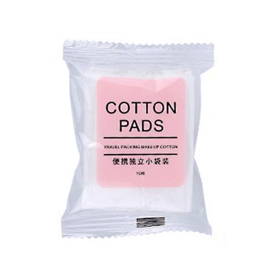 10Pcs Cosmetic Cotton Round High Water Absorption Soft Disposal Makeup Remover Pads