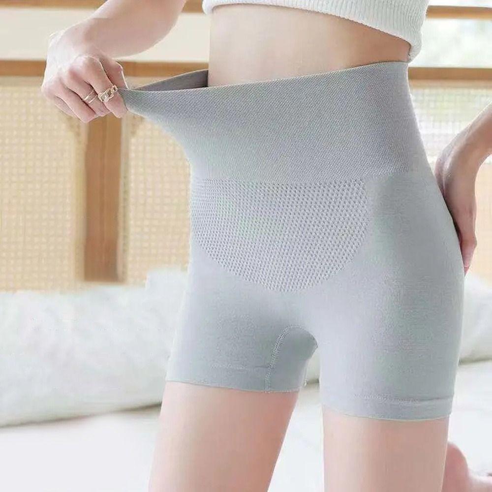 Anti Chafing Women Safety Shorts Cotton Boxer Briefs Sport Safety Short Pants  Waist Trainer