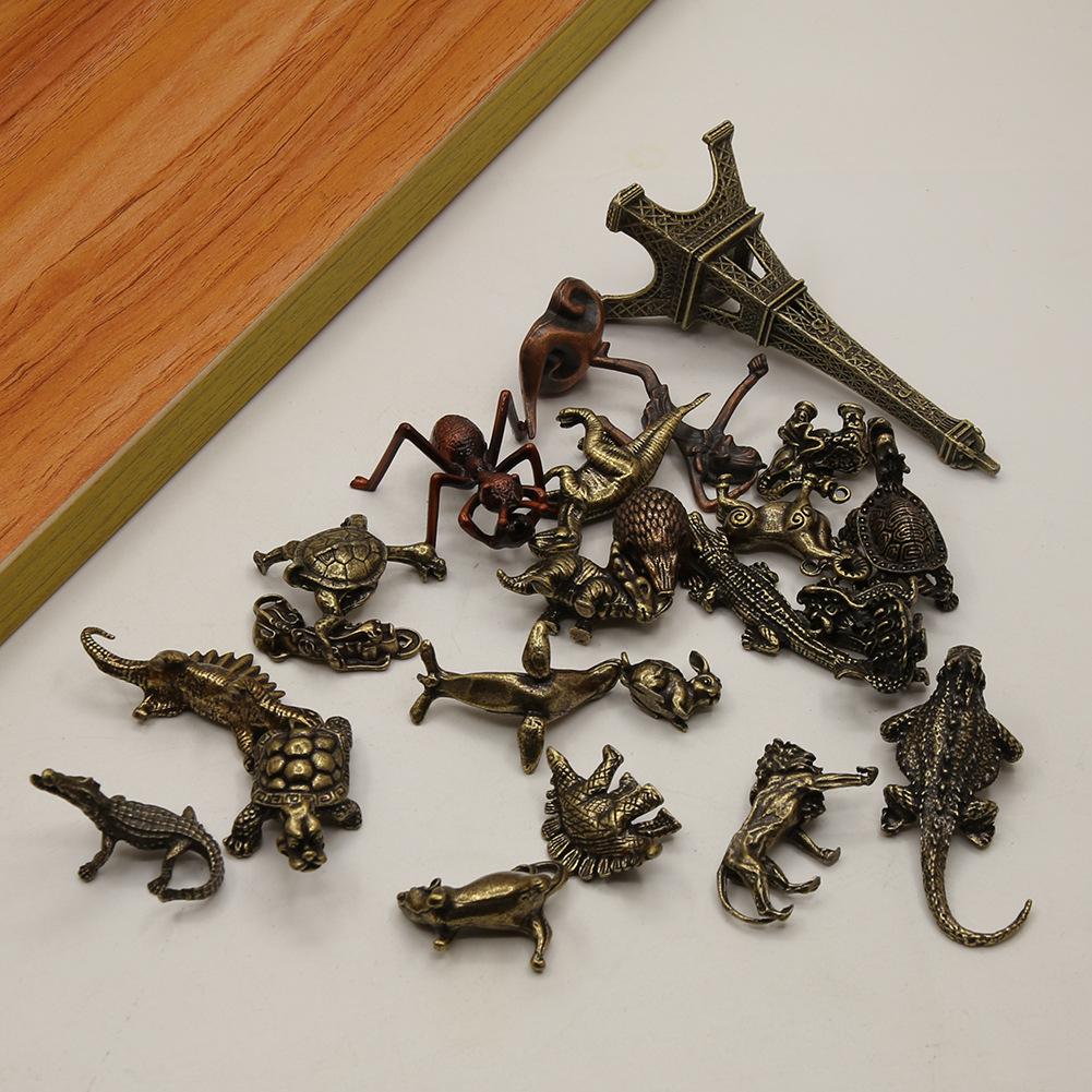 Nachgebildete gealterte Bronze-Tierfigur - Jurassic Style für Büro, Arbeitszimmer oder Kaffeetisch-Dekoration