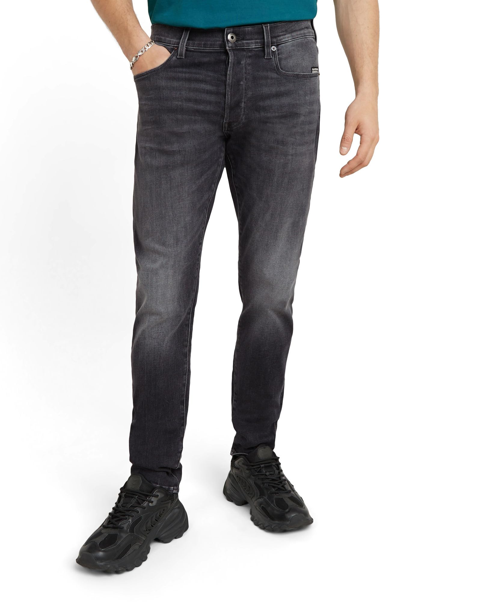 G-Star Raw 3301 Slim Fit Jeans Faded black magnet 31W x 32L