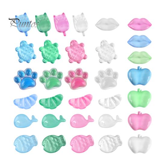 Sweat-resistant Mouse Pad Ergonomic Wrist Guard Anti-Slip Transparent Design Creative Shape Silicone Cooling Support Elbow Cushion Cute Clear