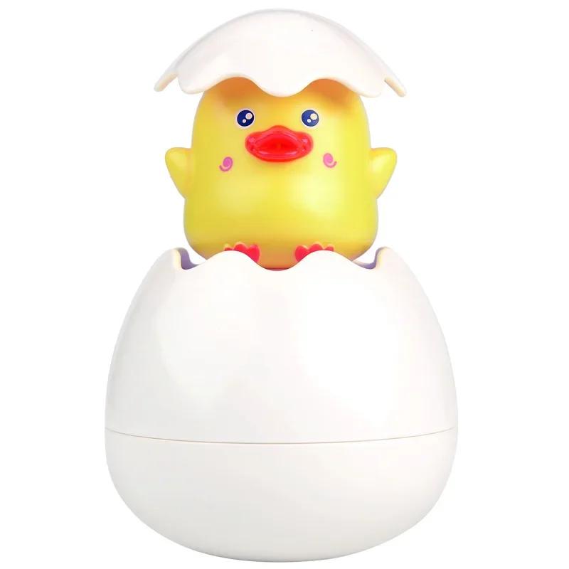 Baby Bathing Toy Bathroom Sprinkling Shower Cute Cartoon Duck Penguin Egg Swimming Water Toy Water Spray Sprinkler Bath Toy