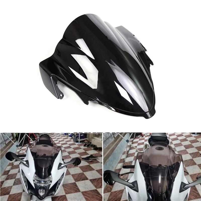 For SUZUKI Hayabusa GSX1300R GSX-R1300 2025-2025 Black Motorcycle Windshield Windscreen Screen Faring Replacement
