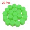 20X 19Mm Silicone Car Wheel Nut Lug Hub Covers Bolt Cap Dust Cover Protector