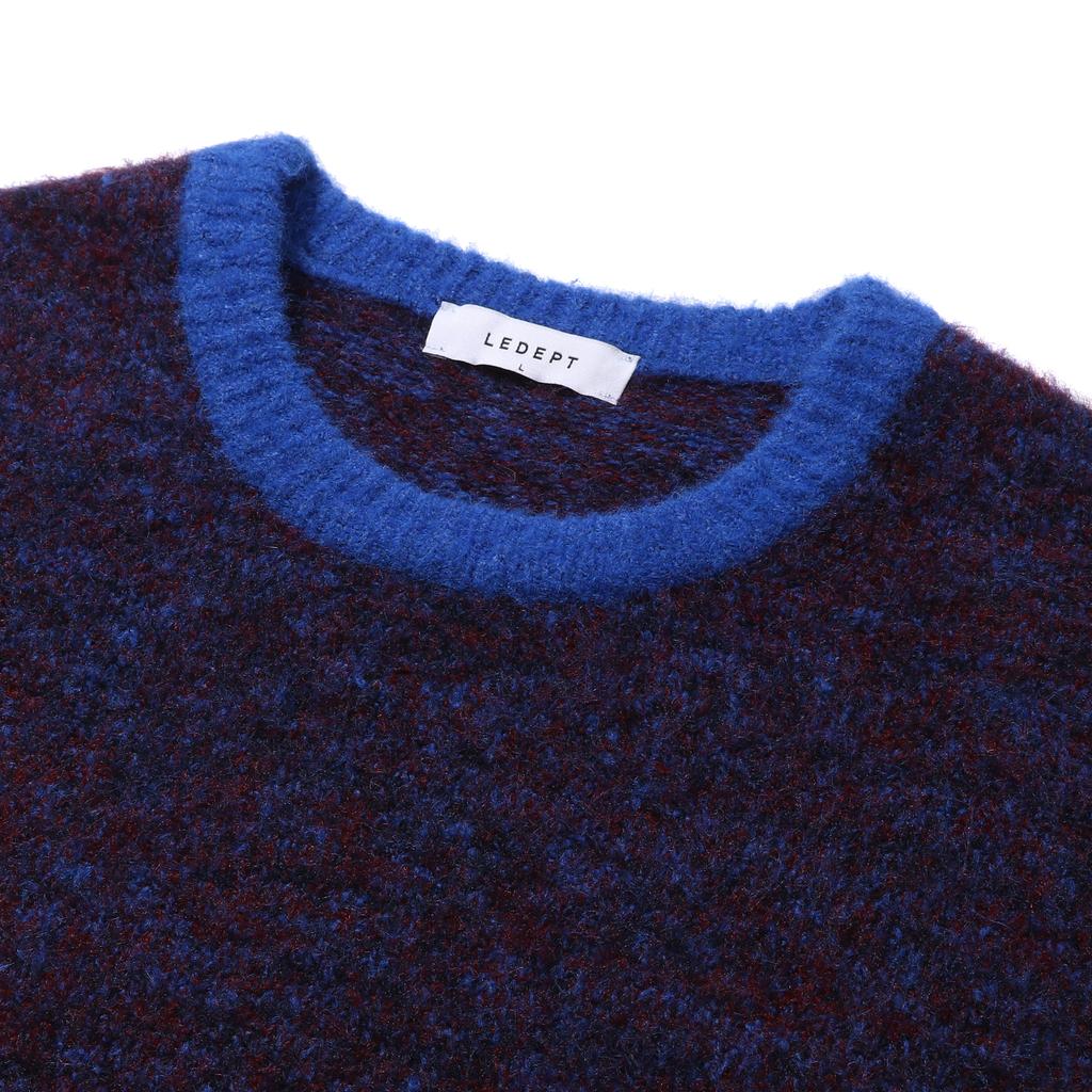 LEDEPT Wool Blending Color Mix Pullover [2 Colors]