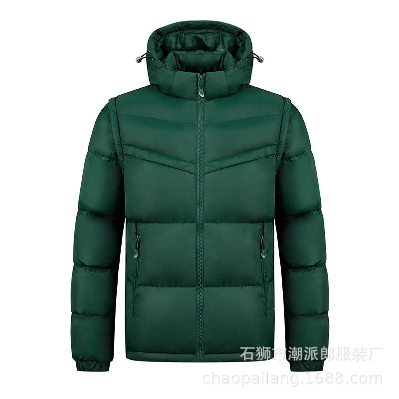 Source Factory, OEM Logo Customization, Order Acceptance, Cotton-padded Vest Processing