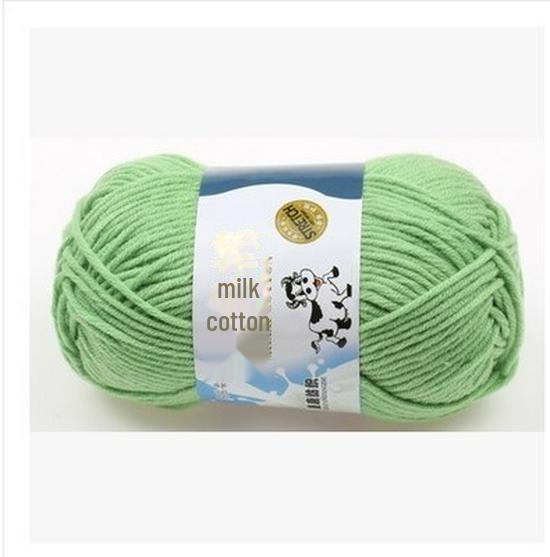 Milk Cotton Yarn Set for DIY Projects: Scarf, Crochet Slippers, Hand-Woven Bags