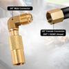 3/8" samec převodní šroubení pro stolní kempingové grilovací pánve Blackstone 17in/22in