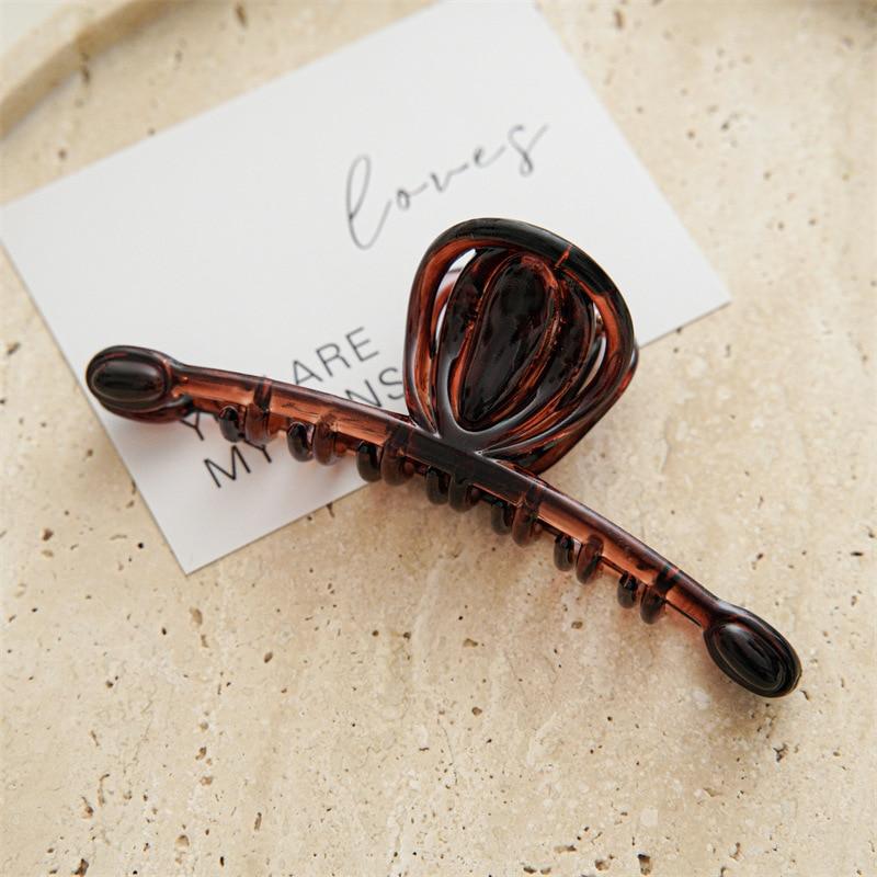 Vintage Kreuz Haar Clip Mode Große Haarspange Krabbe Haar Krallen Bad Clip Haarnadeln Für Frauen Mädchen Klaue Clip Haar zubehör Neue