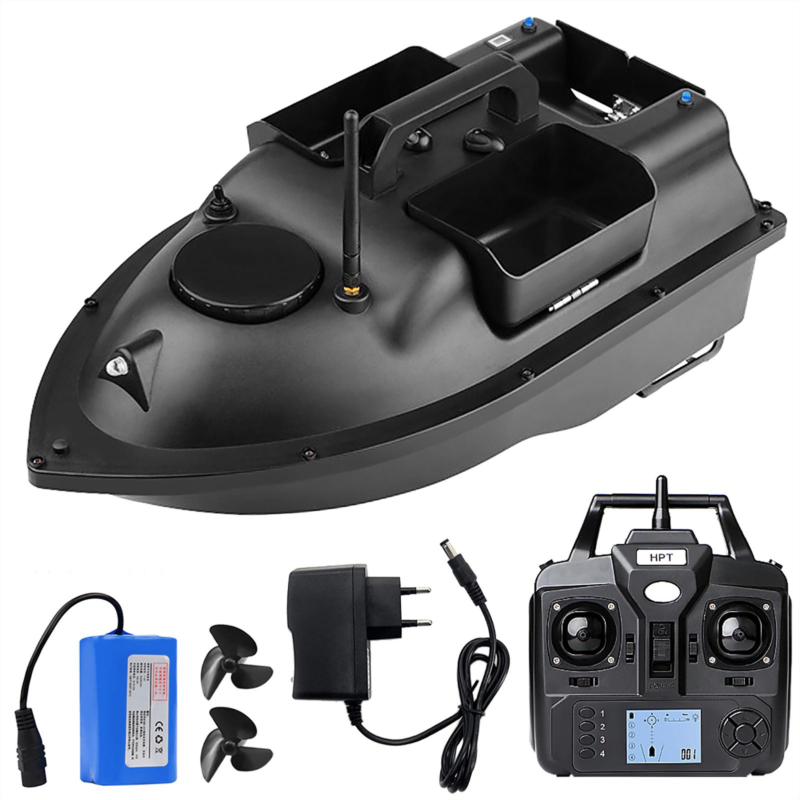 GPS Fishing Bait Boat with 3 Bait Containers Wireless Bait Boat with Automatic Return Function Fishing Lure Boat