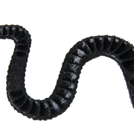 

Смішний трюк Страшна імітаційна реалістична змія Тварина Підроблена Іграшка на День дурня чорний