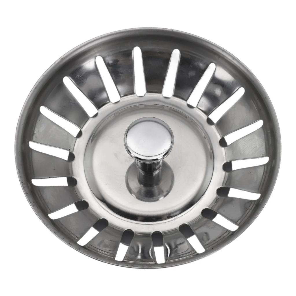 Anti Constipation Kitchen Sink Strainer Drain Easy To Clean Block Food Seamless Flow Blockages Smooth Water Flow