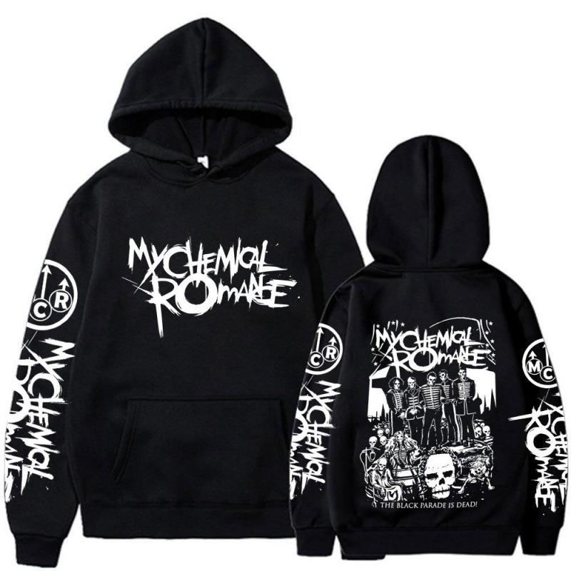 My Chemical Romance Rock Band Hoodies Black Para