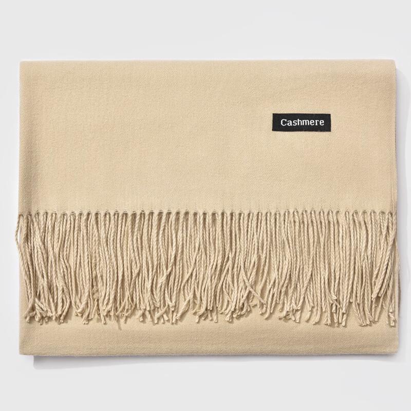 DUTRIEUX Winter Faux Cashmere Tassel Scarf Shawl