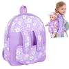 Fashion Newborn Backpack Doll Cute Flower Handbag for Girls Dolls Out Going Carry Bag Christmas Birthday Gift