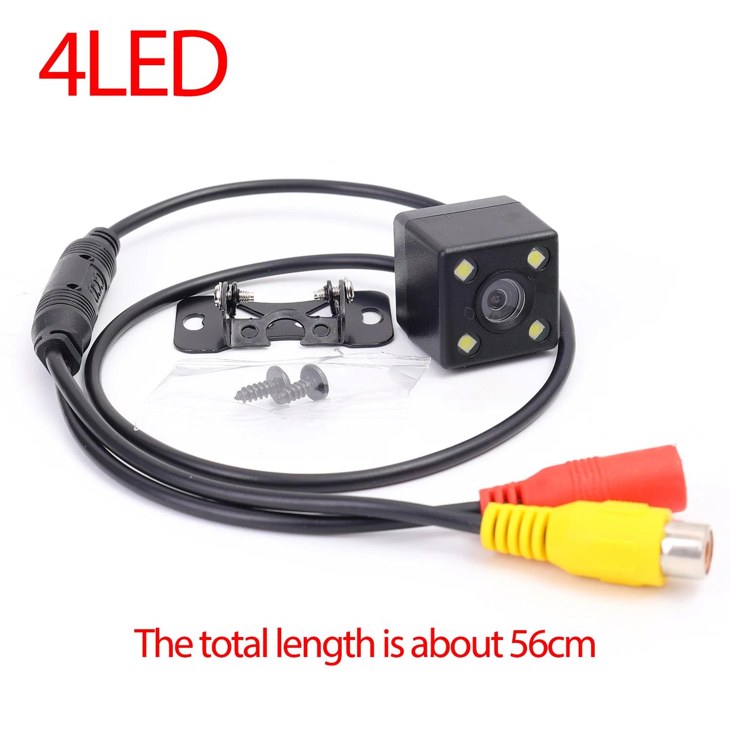 Wide Angle HD Car Rearview Camera Rear View Video Vehicle Camera Backup Reverse Cameras 4/8/12 LED Night Vision Parking Camera