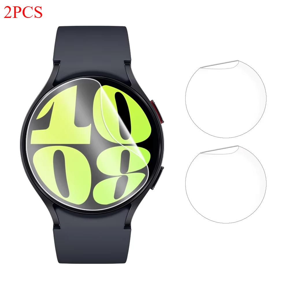 1-10PCS Screen Protector For Samsung Galaxy Watch 7 6 40 44mm 6Classic 43 47mm Hydrogel Film Accessories Galaxy Watch6 Not Glass