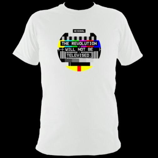 

The Revolution Will Not Be Televised T Shirt Music 70s Soul Gil Scott-Heron G276 3XL