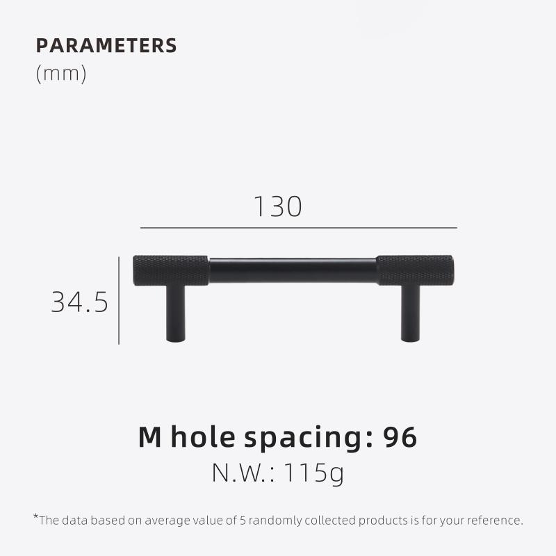 Dooroom Brass Knurling Furniture Handles Long Round Modern Pulls Cupboard Wardrobe Dresser Shoe Box Drawer Cabinet Wine Bar Knob