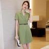 Women's Professional Pleated Dress
