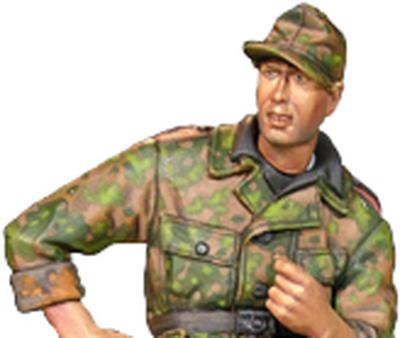 Alpine Miniatures Resin-Bausatz Waffen-SS Panzerbesatzung AM35031 1/35 (Person)