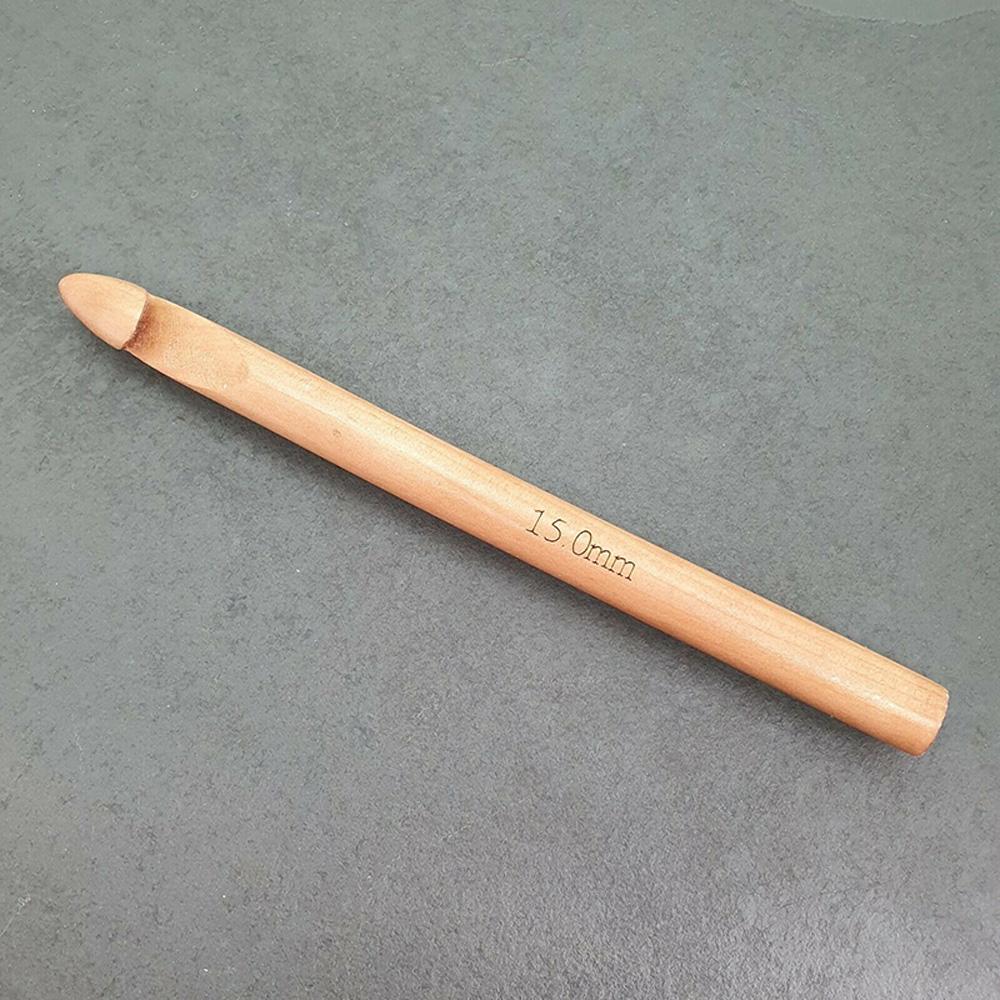DIY Large Big Size Crochet Arting Wooden Crochet Hook Crochet Kit Knitting Tool Sewing Needles