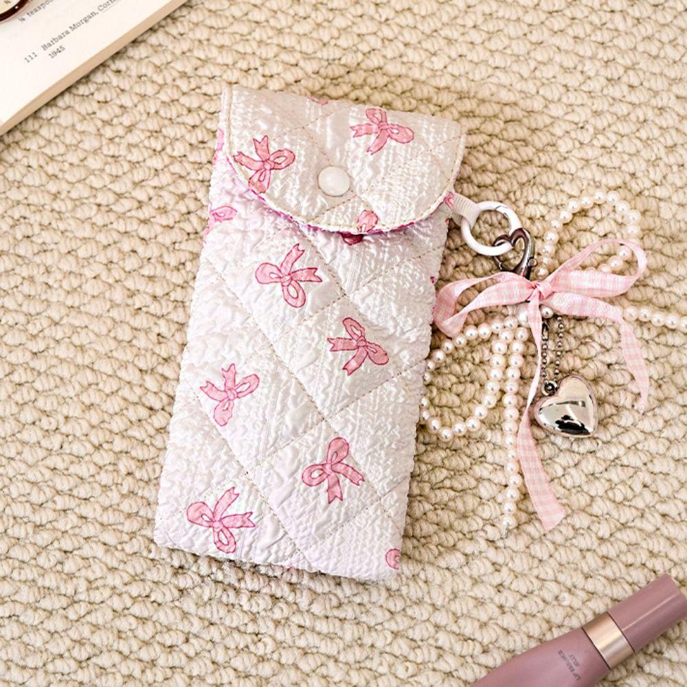 Portable Cloth Printed Glasses Bag Flower Sunglasses Eyeglass Bag Retro Glasses Storage Bag  Female