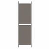 Vidaxl Parawan 5-Panelowy, Antracytowy, 250 X 180 Cm, Tkanina