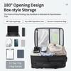 [Denash] Vacuum Compression Backpack with Travel Pump, Large Carry-on Size, Air Backpack for Men, Expandable 36-55L Large Capacity, Wet & Dry