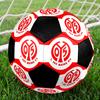 FSV Mainz 05 Soccer Ball Colorful All Ages Machine Stitched PVC Competition Ready Durable High-Bounce.SIZE5