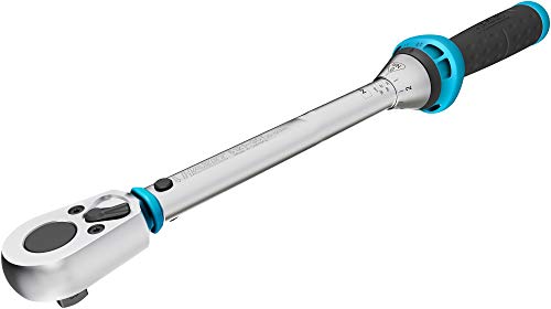 

HAZET torque wrench 5121-3CT,20-120Nm,output: square 12.5 mm (1/2 inch), tolerance: 3 %, 32 teeth (operating angle 11.25 degrees) I Reversible ratchet